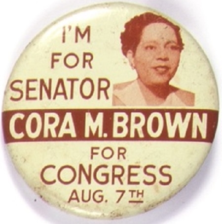 Senator Cora Brown for Congress