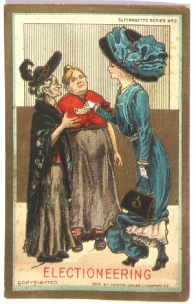Suffrage Electioneering Postcard