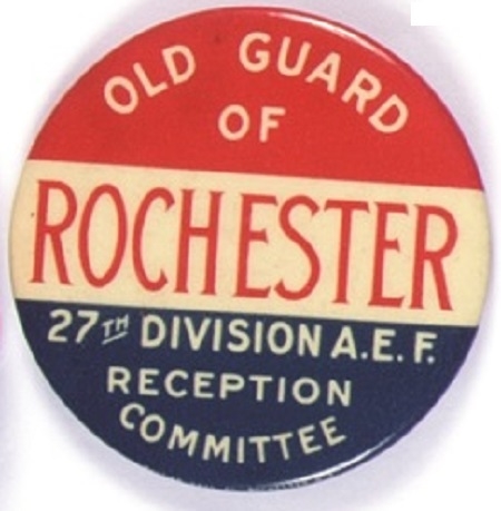 Old Guard of Rochester WW I Celluloid