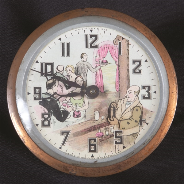 Speakeasy Clock