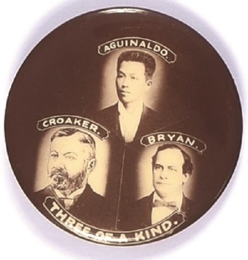 Bryan, Croaker, Aguinaldo Three of a Kind