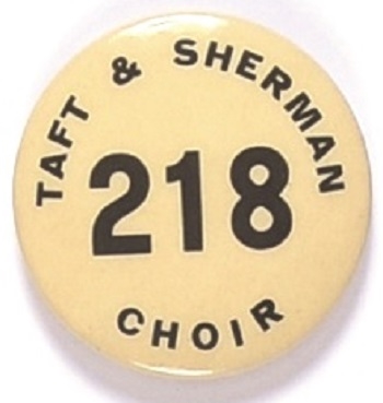 Taft & Sherman 218 Choir