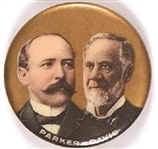 Parker, Davis, Gold Background Celluloid