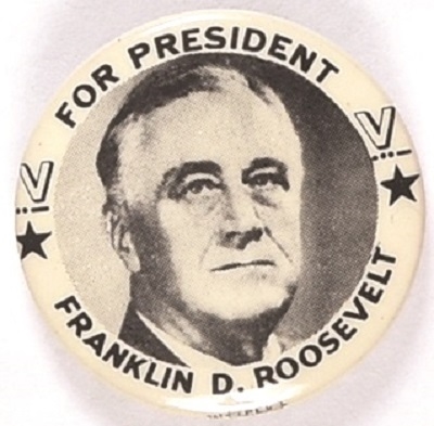 Franklin Roosevelt V for Victory