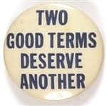 Two Good Terms Deserves Another