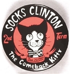 Socks Clinton the Comeback Kitty