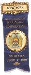 Hughes 1916 New York Convention Pin