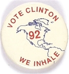 Vote Clinton We Inhale