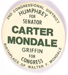 Carter, Humphrey, Griffin Minnesota Coattail