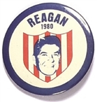 Reagan 1980 Shield Pin