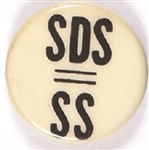 SDS/SS Vietnam War Pin