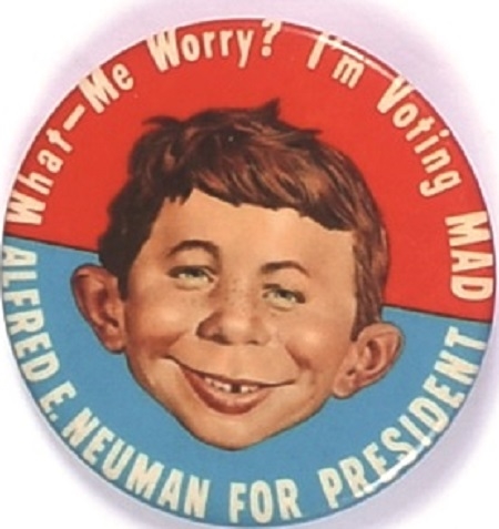 Alfred E. Neuman What Me Worry?