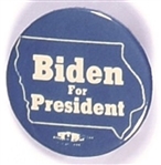 Biden for President Iowa 1988 Celluloid