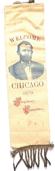 Welcome Grant 1879 Visit to Chicago