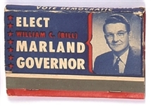 Marland, Staggers, Kilgore West Virginia Matchbook