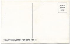 Al and Pauline Gore Postcard