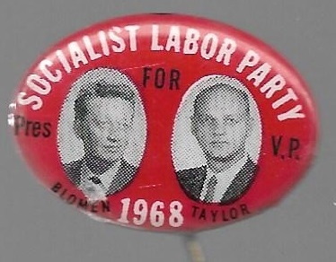 Blomen, Taylor Socialist Labor Party Jugate 