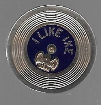 Eisenhower Record Pin 