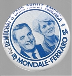 Mondale, Ferraro Democrats Care About America 