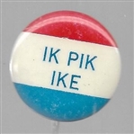 Ik Pik Ike Dutch Language Pin 