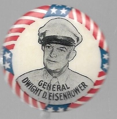 Eisenhower in Uniform Celluloid 