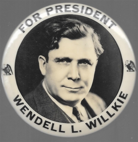 Willkie for President Eagles Pin 