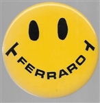 Geraldine Ferraro Smiley Face 