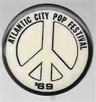 Atlantic City Pop Festival Peace Sign 