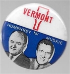 Humphrey, Muskie Vermont Jugate 