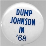 Dump Johnson in 68 