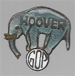 Hoover Elephant and Ball Enamel Pin 