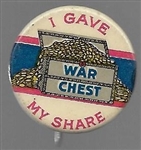 WW I War Chest
