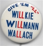 Willkie, Willman, Wallach Give Them “LL”