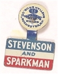 Stevenson and Sparkman Litho Tab