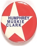 Humphrey, Muskie, Clark Pennsylvania Coattail Version 1