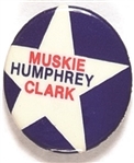 Humphrey, Muskie, Clark Pennsylvania Coattail Version 2