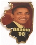 Obama Illinois 2008 Pin
