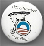Obama Not a Number, a Free Man