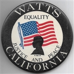 Watts Civil Rights Equality Pin
