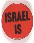 Israel Is …