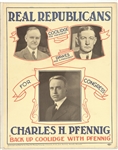 Coolidge Wisconsin Coattail Poster