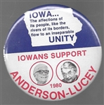 Iowans Support Anderson, Lucey 