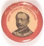 Socialist Berger for Congress Smaller Size Pin