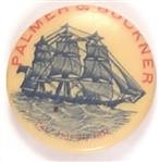 Palmer, Buckner 1896 Sailing Ship Celluloid