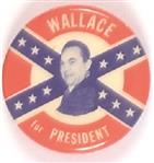 Wallace Battle Flag Celluloid