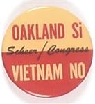 Scheer for Congress anti Vietnam War