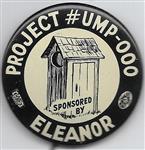 Eleanor Roosevelt Outhouse Pin