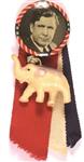Willkie Pin, Elephant, Ribbons