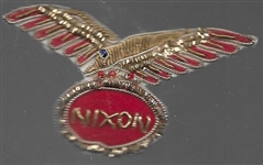Nixon Embroidered Eagle Pin 