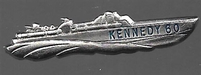 JFK Silver PT 109 Pin 15